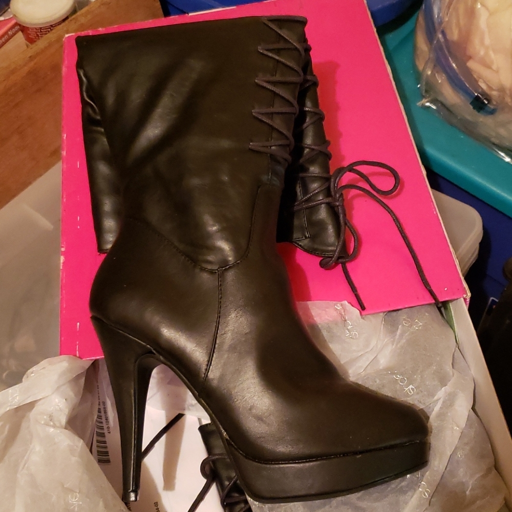 Knee high boots